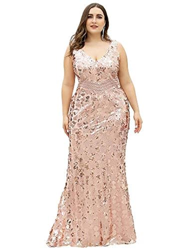 green emerald velvet dress Amazon.com: XPLUSWEAR Plus Size Gold Sequin Dress for Women, One Shoulder  Side Streamer Long Sleeve Mini Dress : Clothing, Shoes & Jewelry main image 0