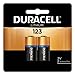 Duracell Ultra High-Power Lithium Battery, 123, 3V, 2/Pack