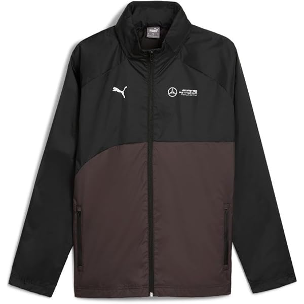 Puma Mercedes AMG Petronas T7 Track Jacket (XX-Large, Puma Black