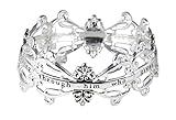 4030719 Philippians 4:13 Princess Style Christian Bracelet Religious Cross