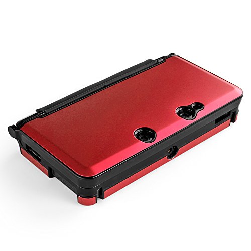 image for TNP Products TNP 3DS Case (Red) - Full Body Protective Snap-on Hard Sh