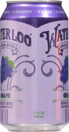 WATERLOO SPARKLING WATER WATERLOO GRAPE SPARKLING WATER, 12 FL OZ