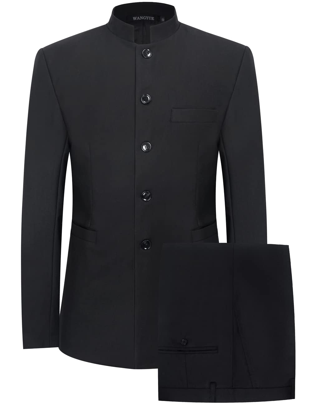 Wangyue Plus Size 54 Chinese Tunic Suits for Men