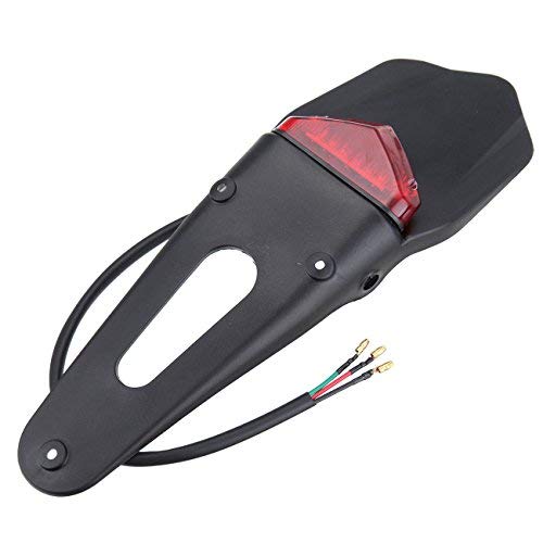 USA Shipping Universal LED Turn Signals Motorcycle Brake Tail Light Rear Fender Taillight Lamp For Honda Yamaha Suzuki Kawasaki Dual Sport bike