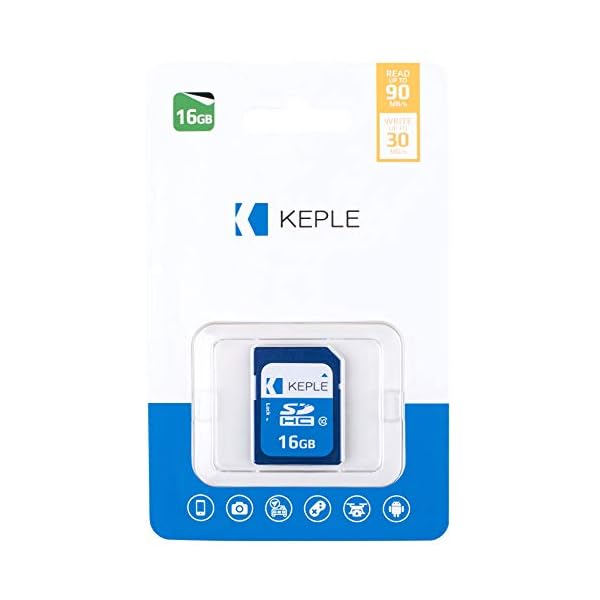 16GB SD Speicherkarte | SD Karte Kompatibel mit Canon EOS 70D, 6D, 100D, 600D, 1100D, 1200D, 60D, 550D, EOS 700D DSLR Digitalkamera Kamera | 16 GB UHS-1 U1 Class 10 SDHC – Bild 3