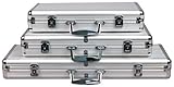 Da Vinci Aluminum Poker Chip Case -- Choose from 5 Sizes