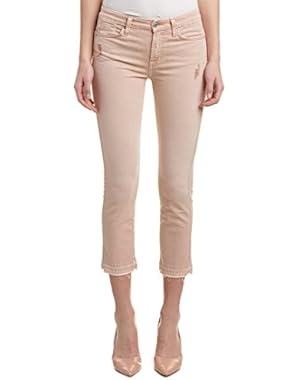 7 For All Mankind Pink Ankle Straight Leg