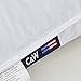 C&W Hypoallergenic Goose Feather Down Bed Pillow, 100% Cotton Fabric 600 Thread Count,Bedding Standard/Queen Size,20