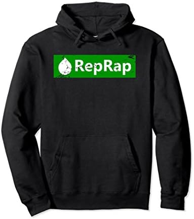 Unisex RepRap Hoodie Small Black