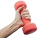Set of 2 Body Sculpting Hand Weights - Soft Neoprene Coated Dumbbell Set - Supplies for Exercise, Workout, Weight Loss, Body Building - for Men, Women, Seniors, Teens, and Youth (5 LB)
