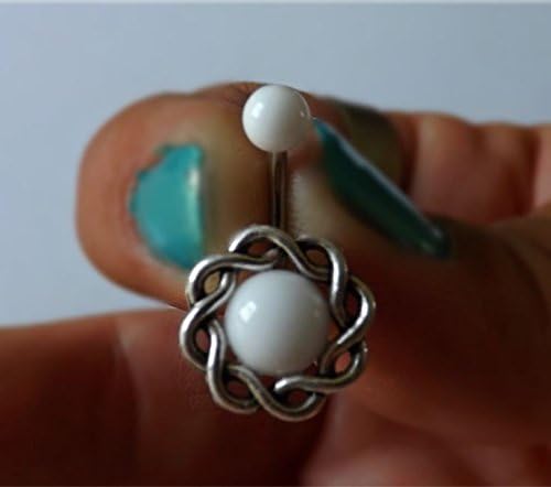 Knot Circle Belly Ring Fits In Navel Body Jewelry Non Dangle
