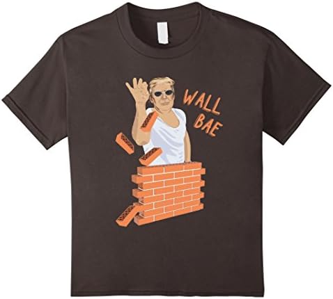 Kids The Wall Bae Trump T Shirt - Funny Mexico Salt Wall 12 Asphalt