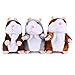 Wenasi 1 Pcs Talking Hamster Plush Toy Sound Record Repeats What You Say Plush Animal Toy for Kids (Grey)