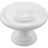 Prime-Line N 7439 Bi-Fold Door Knob – Wide Base, Large Diameter Door Knob For Easy Gripping, Replace Old or Unsightly Knobs, 
