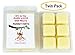 Monkey Farts DOUBLE SCENTED SOY WAX MELTS - WAX TARTS (Twin Pack-6.5oz). The Scent of Fresh Bananas Blended with Sweet Grapefruit, Kiwi, Raspberries, Coconut and Strawberries! Made in USA