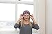 RiptGear Stretch Sport Headband for Women (Hippie Flower) — Made of Non-Slip Sweat Wicking Fabric — Great for Yoga, Running or The Gym — Soft Headband That Fits Most Head Sizes — (1-Pack)
