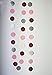 Graduation Party Decorations Burgundy Silver 2024/Maroon Silver Paper Artificial Flowers Tassels Garland Fall Bridal Shower Decorations Burgundy Pink Silver Wedding Fall Birthday Party Decorations
