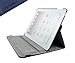 SANOXY¨ 360 Degree Rotating iPad 2 Case (Navy Blue): Folio Convertible Cover Multi-angle Vertical and Horizontal Stand with Smart On/Off for the Apple iPad2