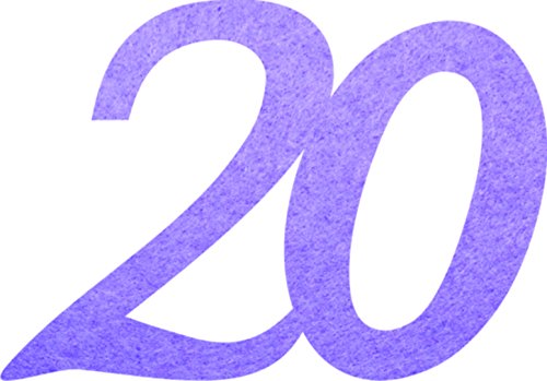 Petra's Craft News GEF3320 43 Confetti, Fliz, Purple, 18 x 12 x 3 cm