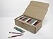 Beacon-Ridge Half Pencils with Eraser, Golf, Classroom, Pew, 2, Hexagon, Sharpened, Box of 144. Colors: Eight Mixed Classics