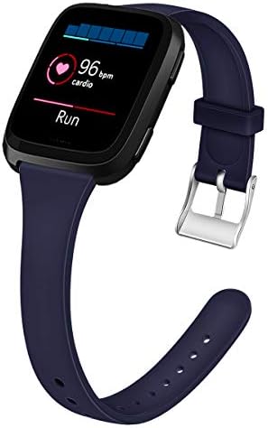 CosyZanx Compatible for Fitbit Versa Bands Soft Silicone Sport Wristbands for Men Women Lightweight Replacement Straps Accessories for Fitbit Versa