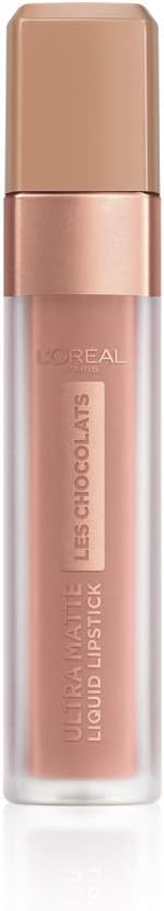 L'Oreal Paris Les Chocolats Ultra Matte Liquid Lipstick 852 Box of Chocolates, 854 Bittersweet, 7.6 ml (Pack of 1)