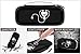 Protective & Portable Case Fits for 3M Littmann Classic III Monitoring Stethoscope, Accessories Holder for Reflex Hammer, Pen Light & Other Supplies, Bag for Nurse, Doctor - Black&Carton