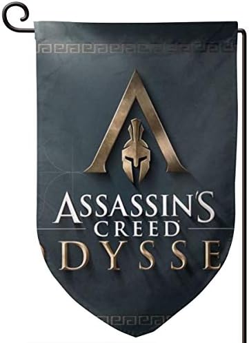 YN999 Assassin's Creed Double Sided Garden Flag 12.5 X 18 Inch Outside Decorative Banner