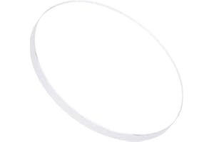 CoCud Watch Glass Crystal Lens, 25mm Diameter 1.5mm Thick, Round Flat Mineral Ultra-Clear Watch Glass Replacements - (Applica