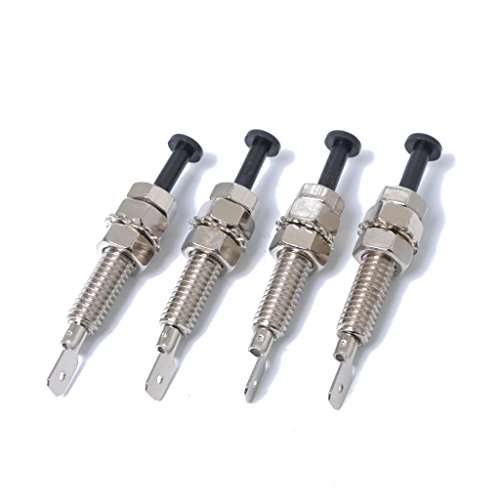 Non-Brand 4X Car Truck Door Trunk Alarm Light Hood Jamb Pin Switch Sliver - Thumbnail 6