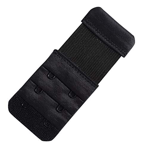 Women Stretchy Bra Extender 2 Hook Soft Elastic Bra Extension Extenders Pack of 3 - Thumbnail 4