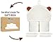 Premium Quality 100% Organic White Bamboo Baby Hooded Bath Towel By Lucid Top – Bathrobe With Hood For Babies & Infants – Non-toxic & Hypoallergenic – Bonus Set Of 2 Washcloths Included