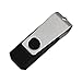 TOPESEL 10PCS 4GB USB 2.0 Flash Drive Memory Stick Fold Storage Thumb Stick Pen Swivel Design (4G, 10 PCS, Black)