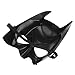 Ansee Batman Half Face Mask Classical Cartoon Figure Child Mask for Halloween Party - Black