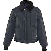 RefrigiWear Unisex Water-Resistant Insulated Iron-Tuff Arctic Jacket with Soft Fleece Collar