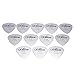 ammoon Alice AP-12S 12pcs/pack 0.3mm Stainless Steel Metal Guitar Picks Plectrum