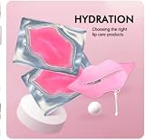 Anshenger 5PCS Collagen Crystal Lip Mask Gel Patches Hydrating Plumper Lip Care view 3