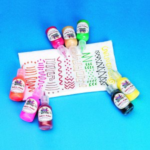 S&S Worldwide PT3298 Dimensional Fabric Paint (Pack of 24)