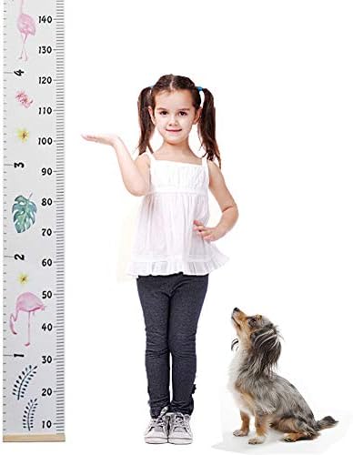 Baby Growth Chart,Canvas Height Measurement Ruler,Hanging Ruler Wall Decor Ruler for Kids Wall Decor Baby Nursery Decoration,Great Baby Shower Christmas Gift 79" x 7.9"