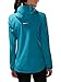 Paradox Women's Platinum Waterproof Rain Jacket (Small, Teal)