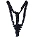 iEFiEL Men's Sexy Manikini Swimsuit V Sling Stretch Sexy Underwear Suspender Bodysuit Strap Thongs Bodysuit
