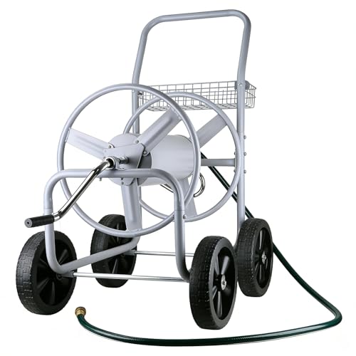 Poakkus Garden Hose Reel Cart