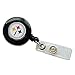 Aminco NFL Pittsburgh Steelers Badge Reel, Black