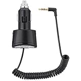 TOOGOO(R) HIFI Car Wireless Bluetooth 3.0 A2DP 3.5mm Car AUX Stereo Audio Receiver Adapter Hands-free USB Charger for iPhone 5 4s 4 6 6 plus