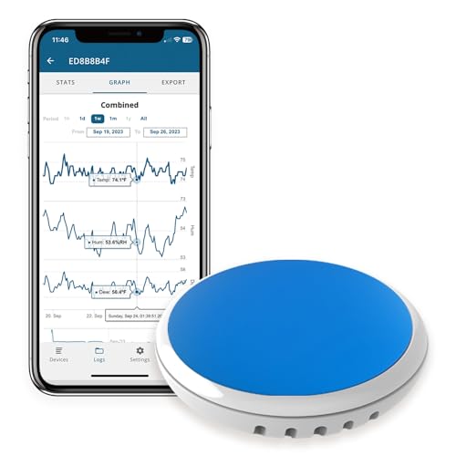 Temperature Humidity Sensor Blue Maestro Bluetooth Thermometer ...