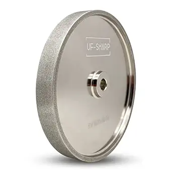 UF-SHARP CBN Grinding Wheel 6 inch 1/2 Arbor 180 Grit, 6