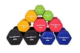 Fitness Republic Neoprene Coated Dumbbells Set (Hex Hand Weights)
