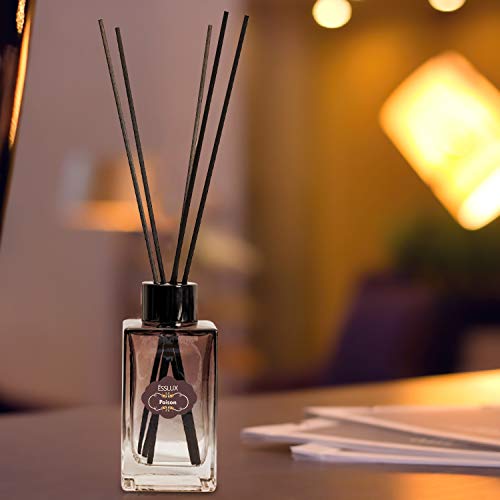 ESSLUX Home Fragrance, Reed Diffuser Oil Premium Quality for Home and Office, Air Freshener & Home Decor & Ideal Gift-Poison