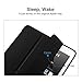 Protective Case iPad (9.7-Inch, 2018/2017 Model) - Ultra Slim Lightweight Smart Shell Standing Cover with Auto Wake/Sleep Feature, (Black)