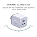 FiveBox 2Pack 6FT USB Type C Charger Cable Cord Compatible LG Stylo 4, LG G6 G7 V35 V30S ThinQ, Google Pixel XL, Samsung Galaxy S9 S8 Note 9 8, with 2.1A USB Wall Charger Brick Box Charging Block Cube